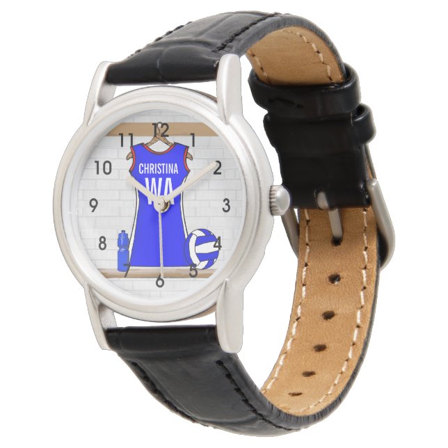 Customizable designer netball Watches (Angled)