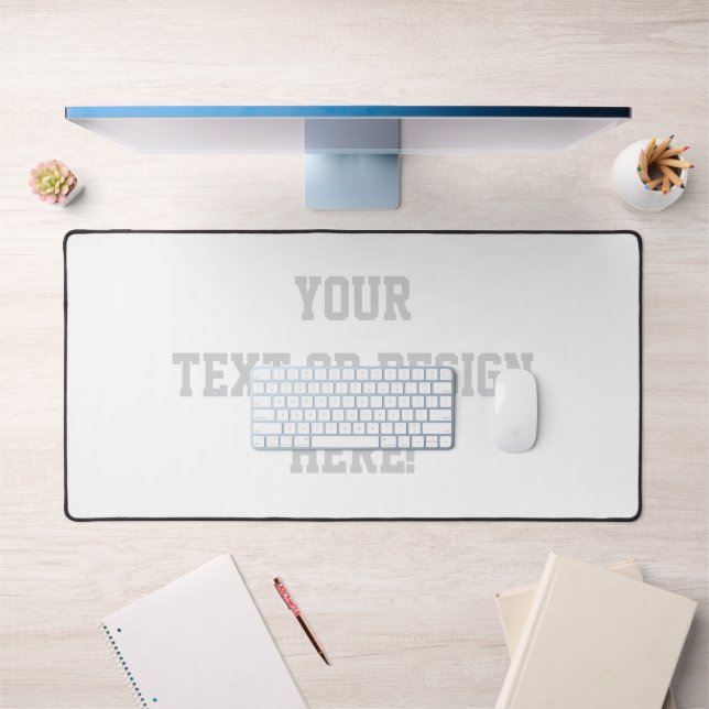 Customizable Desk Mat - Add Your Text or Design (Office 1)