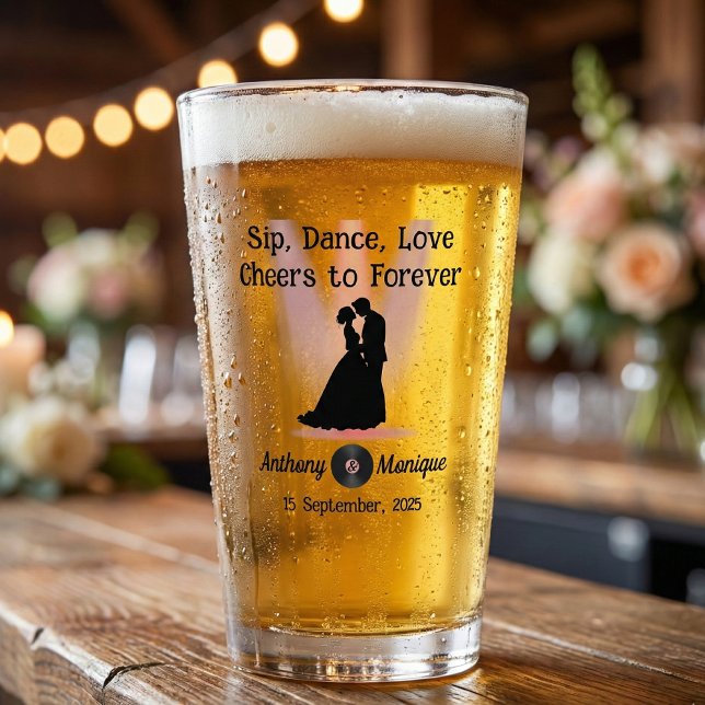 Customizable Disco Wedding Glass (Creator Uploaded)
