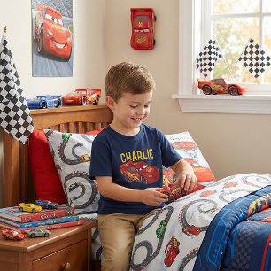 Customizable Disney Pixar Cars Lightning McQueen T-Shirt