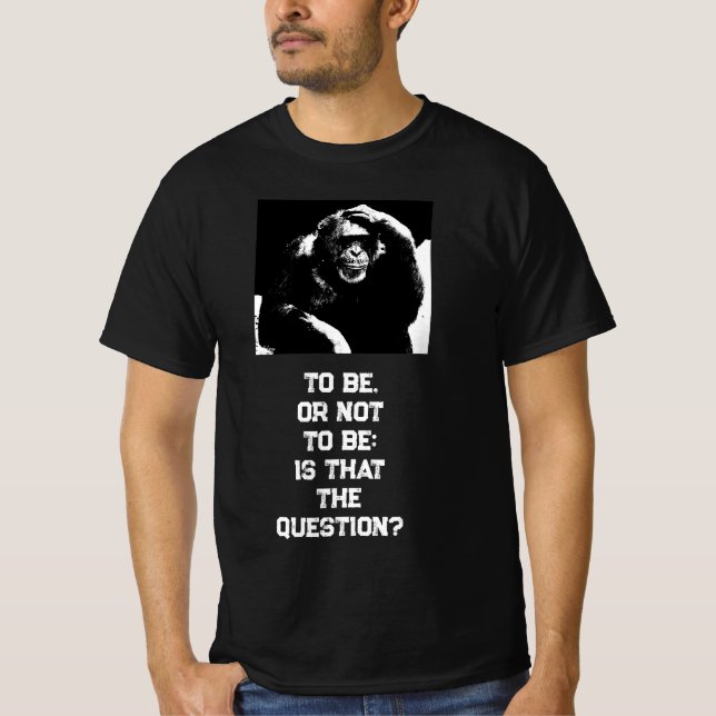 Customizable Distressed Text Mens Modern Template T-Shirt (Front)