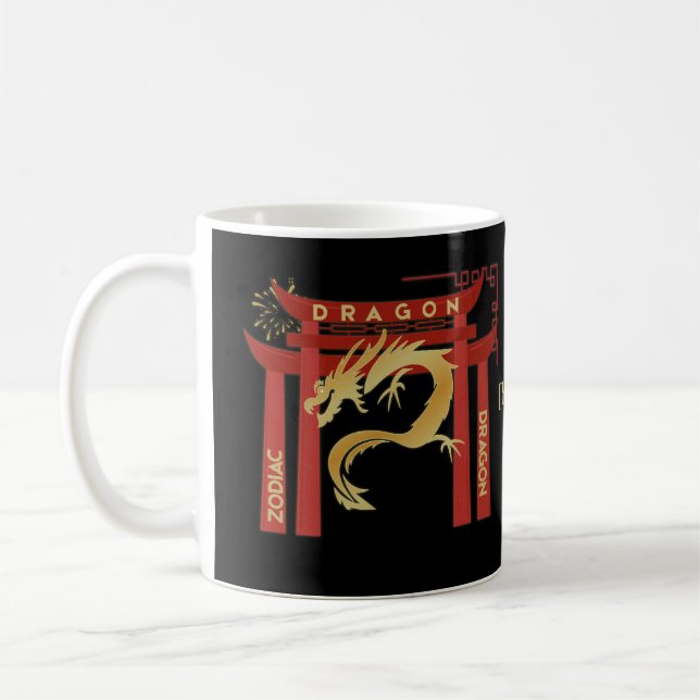 Customizable Dragon Mug (Left)