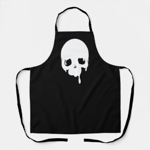 Customizable Dripping Skull Apron