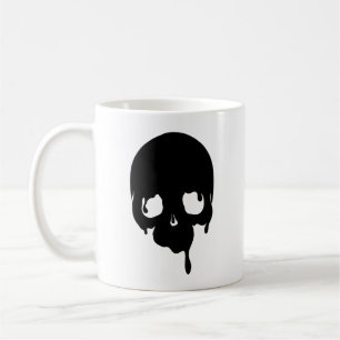 Customizable Dripping Skull Coffee Mug