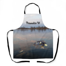 Customizable Eagle Bass Fishing at Sunset