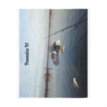 Customizable Eagle Stealing Bass Fishing