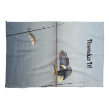 Customizable Eagle Stealing Bass Fishing