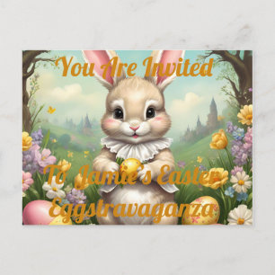 Customizable Easter Eggstravaganza, Easter, Invitation Postcard