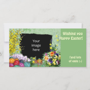 (Customizable) Easter Frame Holiday Card