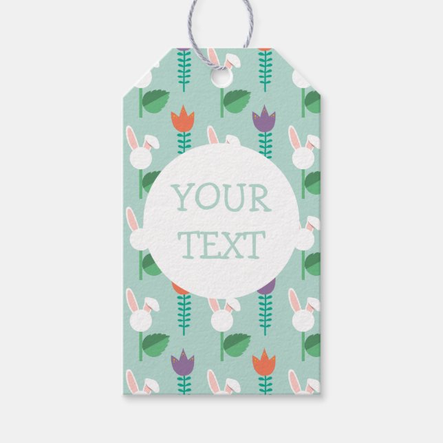Customizable Easter Gift Tags (Front)