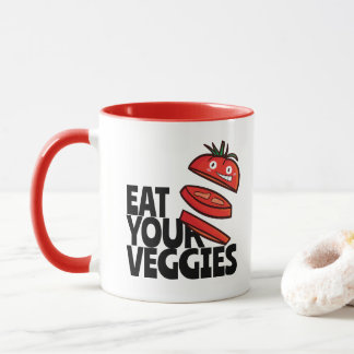 Customizable Eat your veggies - Tomato version Mug