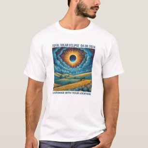 Customizable Eclipse Landscape T-Shirt