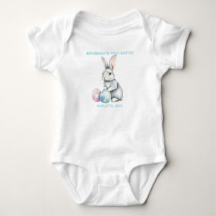 Customizable 🐇Egg-citing Bunny Romper
