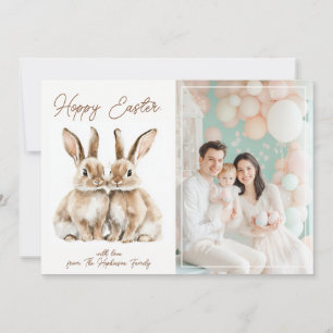 Customizable 🐇Egg-stra Special Easter Wish Holiday Card