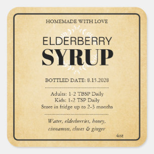 Customizable Elderberry Syrup Label ZEB_04a
