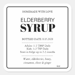 Customizable Elderberry Syrup Label ZEB_04b