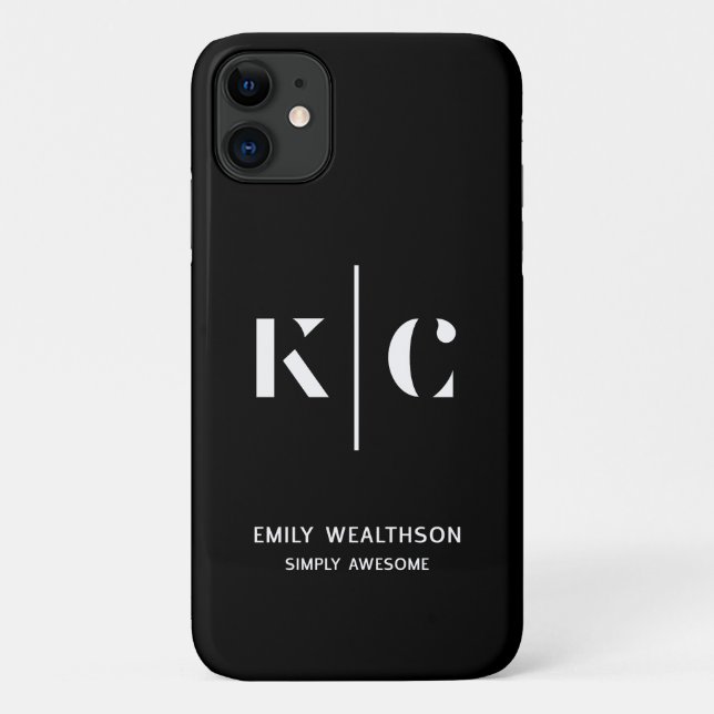 Customizable, elegant, bold & refined Case-Mate iPhone case (Back)