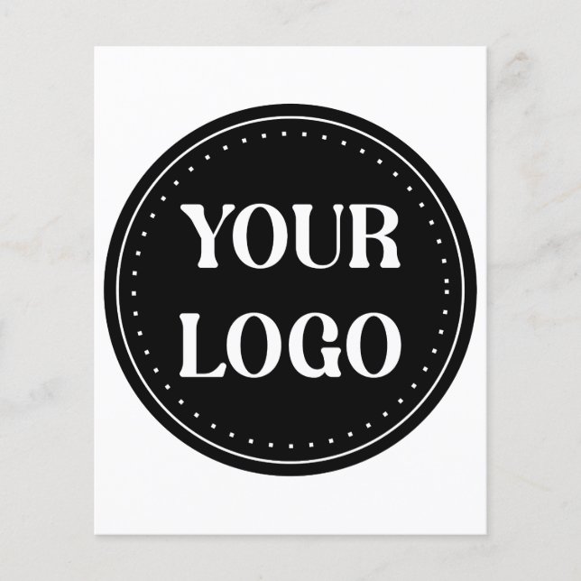 Customizable, elegant, bold & refined flyer (Front)