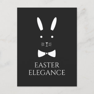 Customizable Elegant Easter Greeting Holiday Postcard