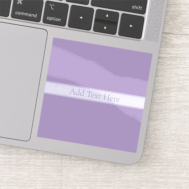 Customizable Elegant Light Lavender Purple (Detail)