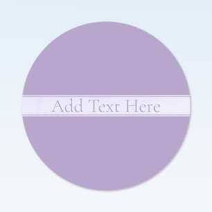 Customizable Elegant Light Lavender Purple