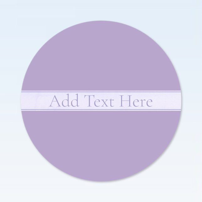 Customizable Elegant Light Lavender Purple (Creator Uploaded)