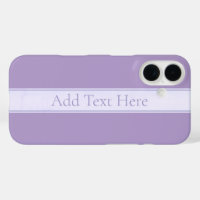 Customizable Elegant Light Lavender Purple