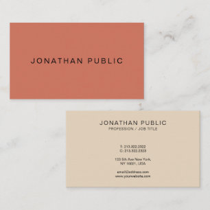 Customizable Elegant Modern Professional Template Business Card
