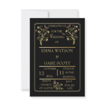 Customizable Elegant WEDDING INVITATION