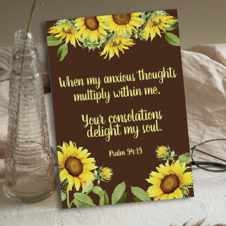 Customizable encouragement Bible verse Postcard
