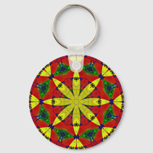 Customizable Energy Flower Keychains