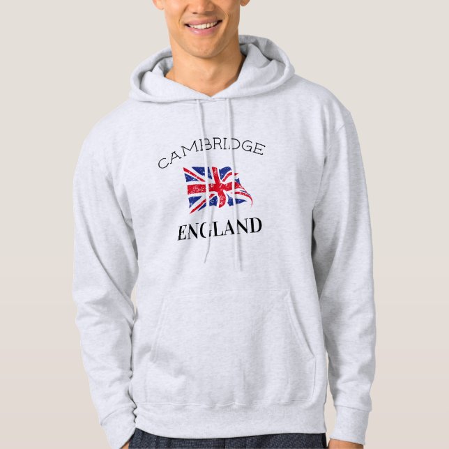 Customizable England UK (Cambridge default) Hoodie (Front)