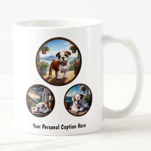 Customizable English Bulldog Puppy  Coffee Mug