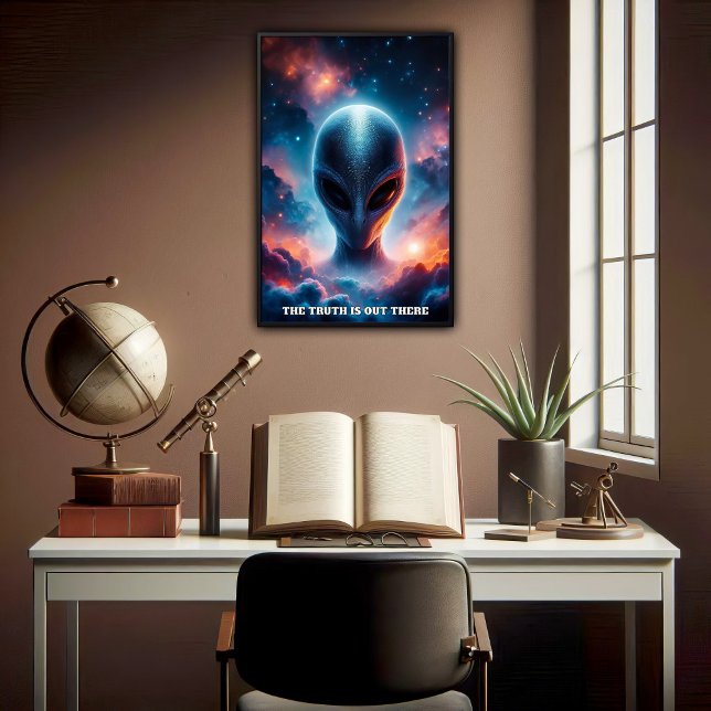 Customizable Extraterrestrial Life-form Poster (Creator Uploaded)