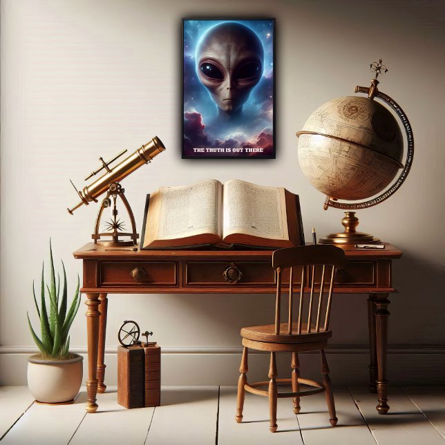 Customizable Extraterrestrial Life-form Poster (Creator Uploaded)
