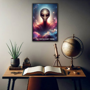 Customizable Extraterrestrial Life-form Poster