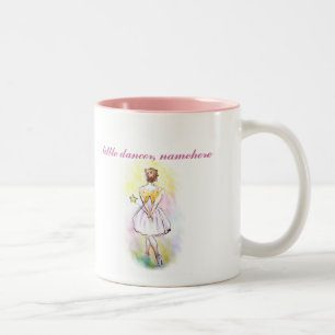 Customizable: Fairy dancer Two-Tone Coffee Mug