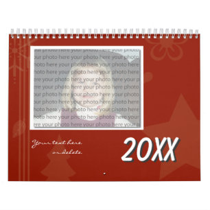 Customizable Family Calendar Template