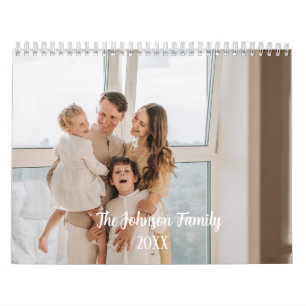 Customizable Family Chore Chart Accountability  Calendar