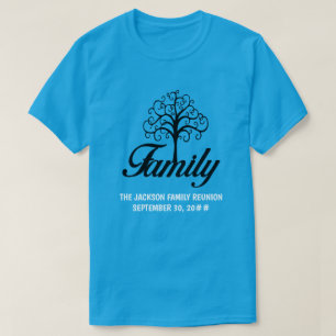 Customizable family reunion tree T-Shirt