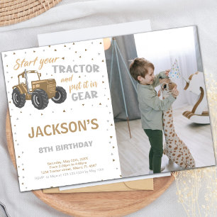 Customizable Farm Party Invitations for Kids