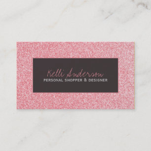 Customizable Fashion Consultant Business Cards
