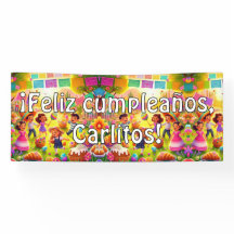 Customizable ¡Feliz cumpleaños! Mexican Fiesta