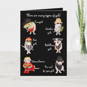 Customizable Female Birthday Card