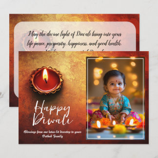 Customizable  Festival of Lights & Smiles Invitation