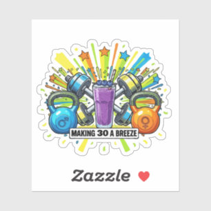Customizable Fitness Smoothie Celebration