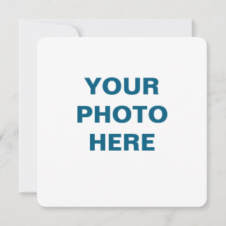 Customizable Flat Announcement Card