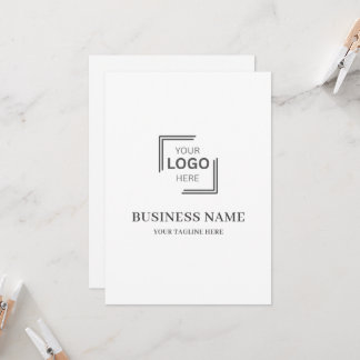 Customizable Flat Invitation, Size: 5" x 7", Paper Invitation
