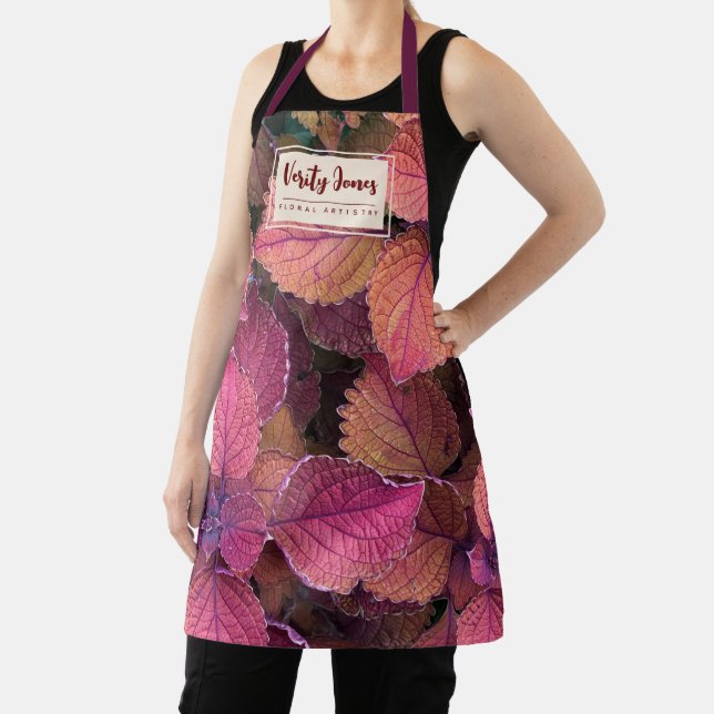 Customizable Floral Apron (Insitu)