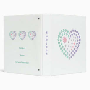 Customizable Floral Devotion Binder
